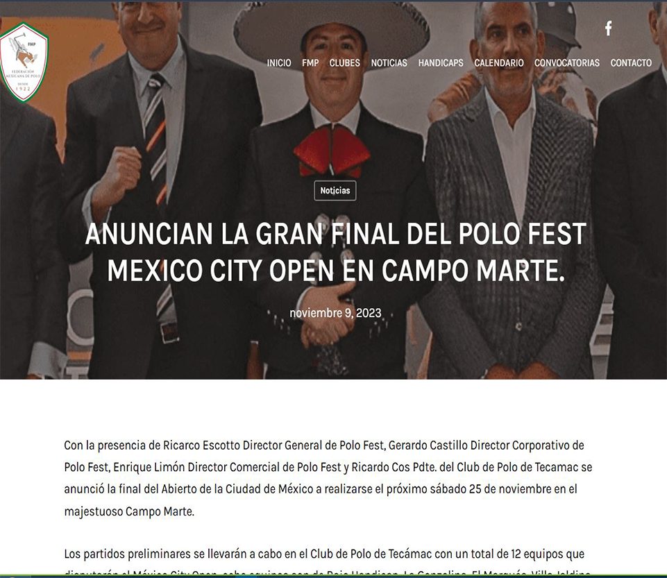 Federación Mexicana de Polo